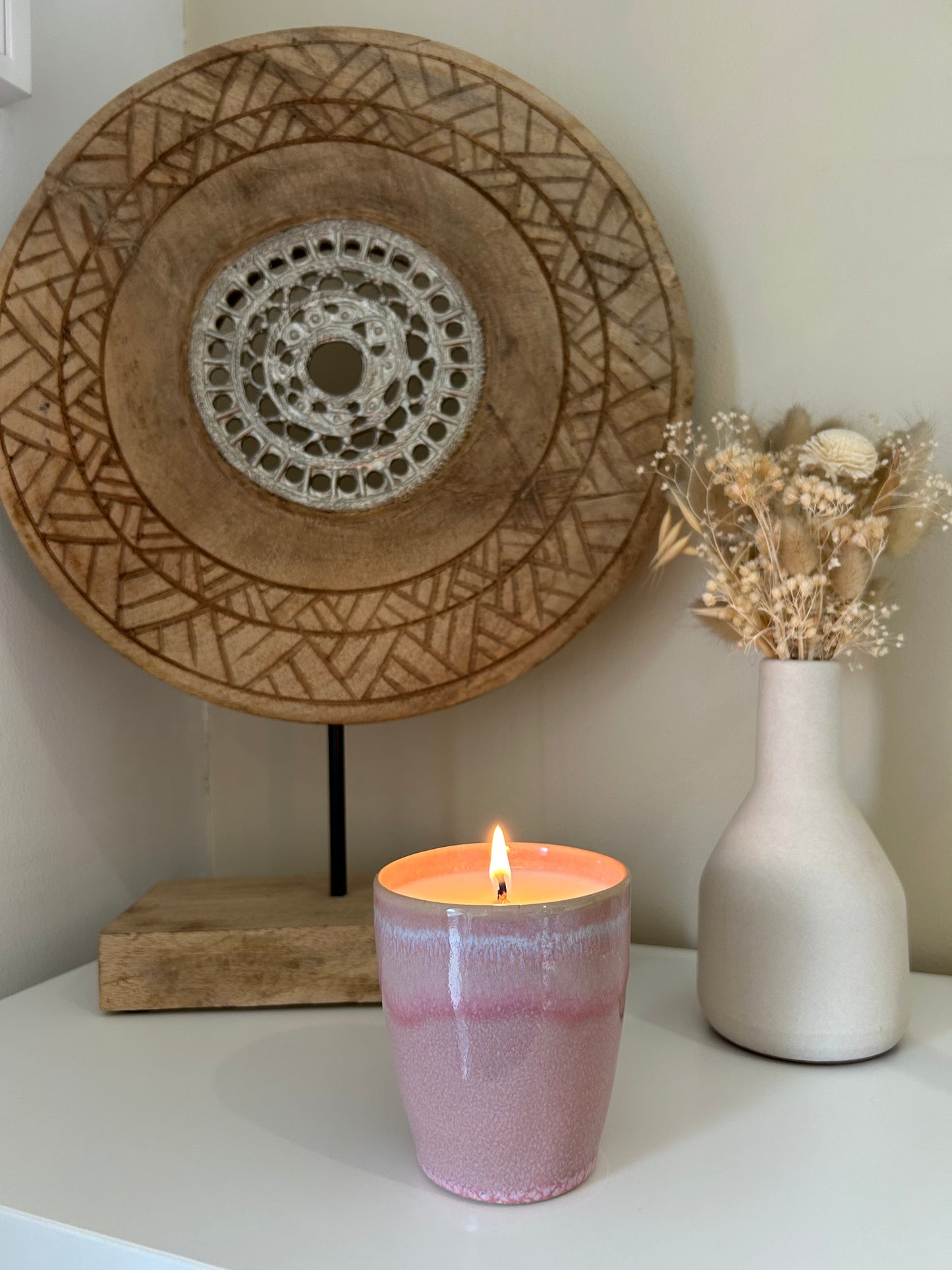 BOUGIE COCOON ROSE