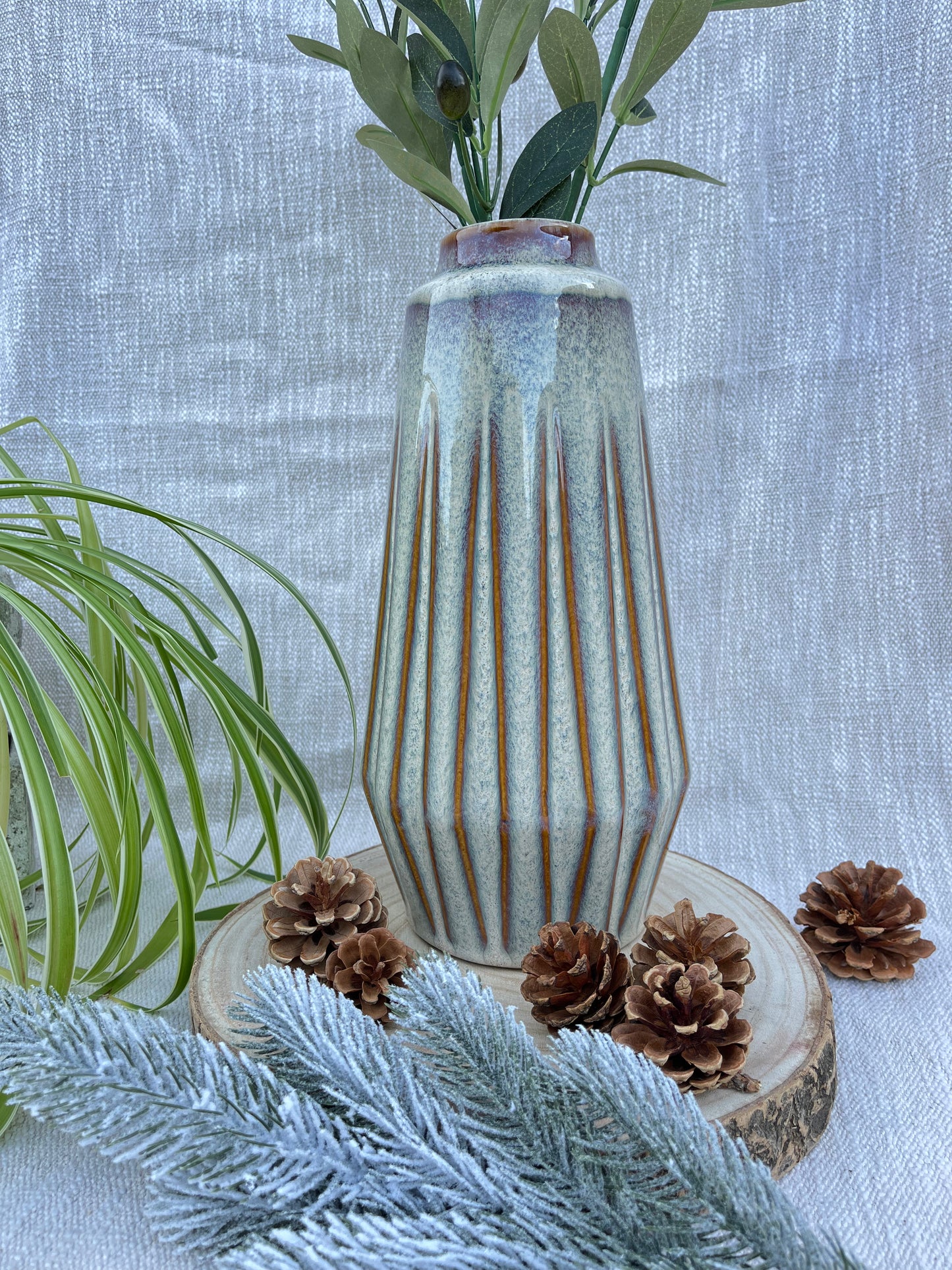 VASE AQUA